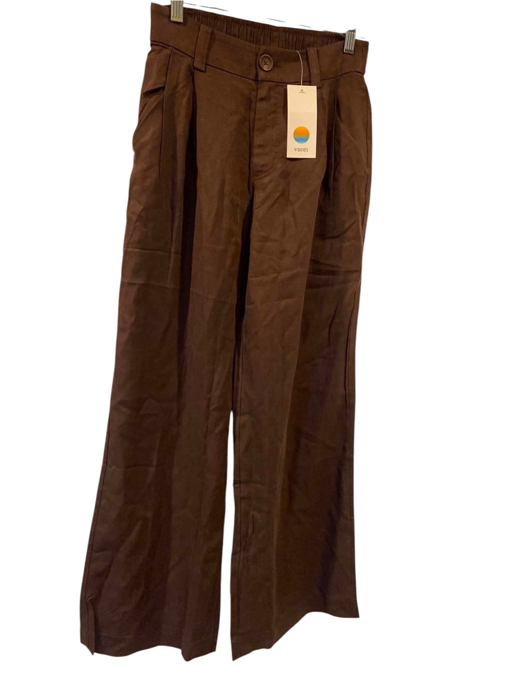 NWT Vuori Trestles Twill Wideleg FRENCH ROAST Size XS - Picture 1 of 6